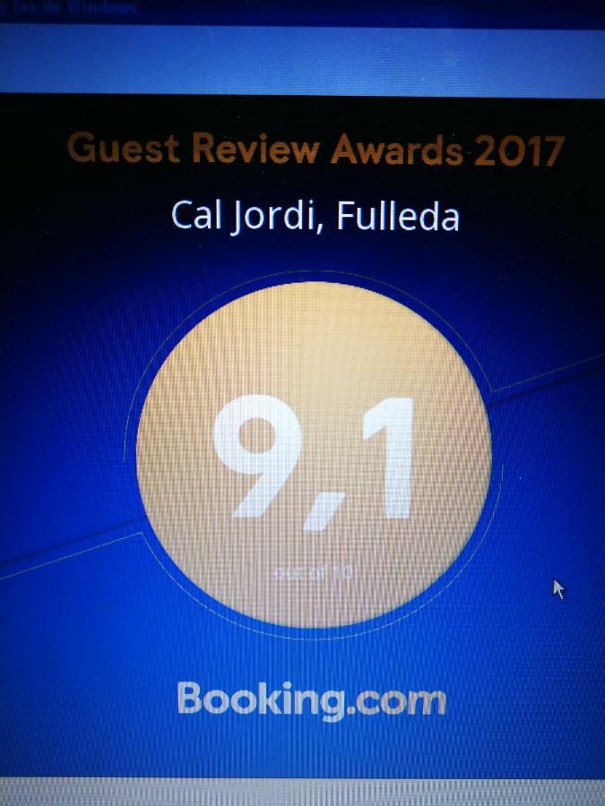 Apartamento Cal Jordi, Fulleda Exterior foto